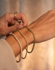 14K Emerald Tennis Bracelet | 3 CTW