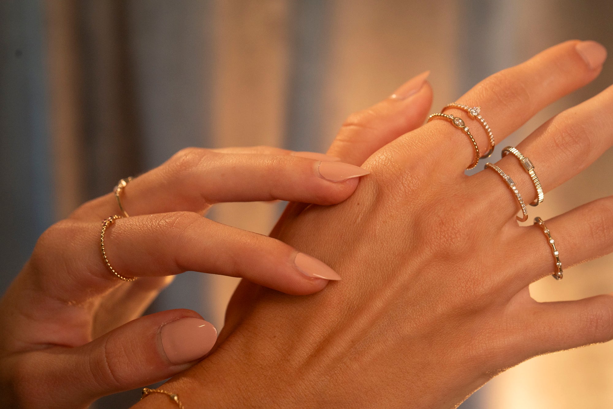 14k Diamond Opal Ring