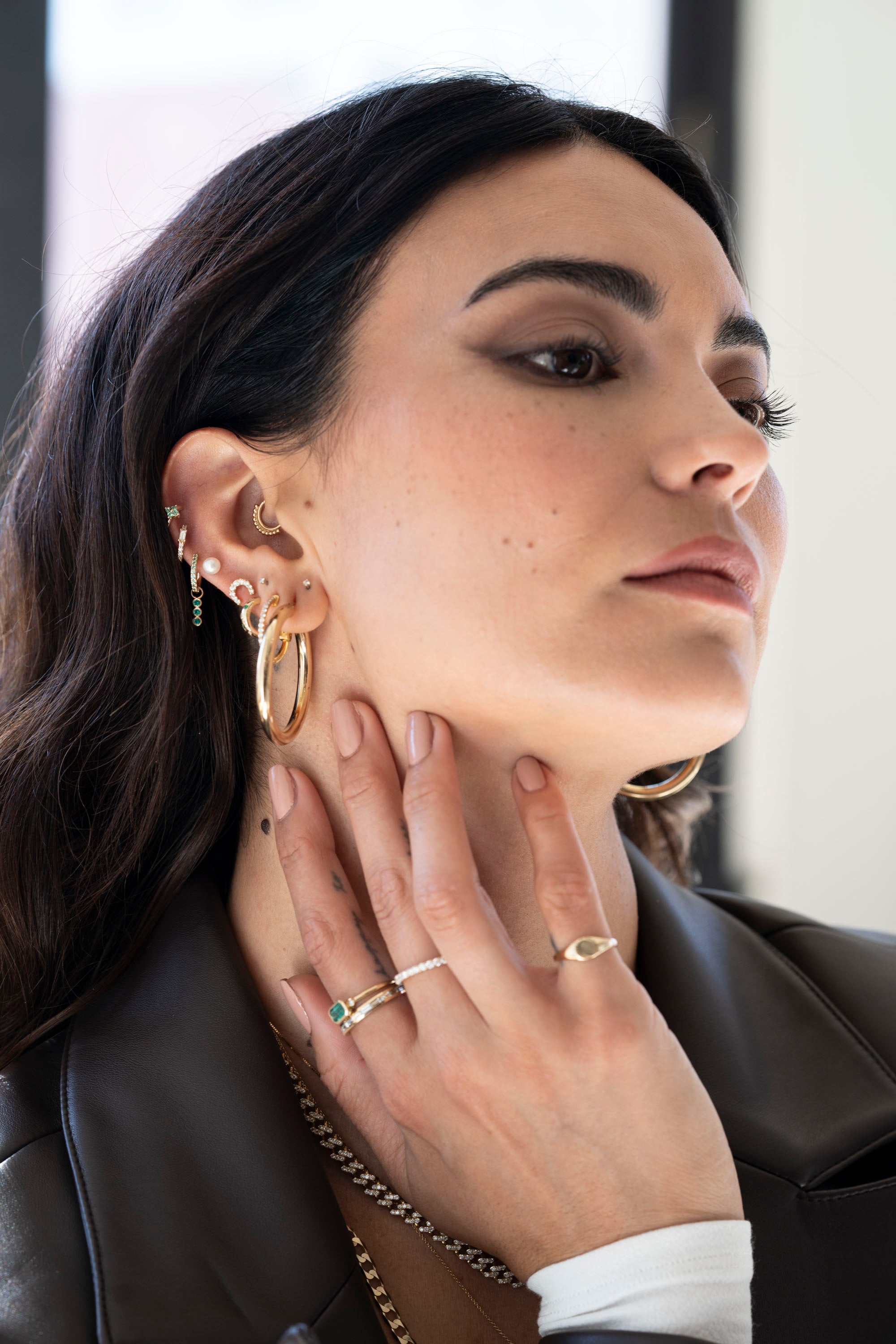 14k Gold Petite Signet Ring