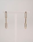 Gold Filled Paperclip Studs
