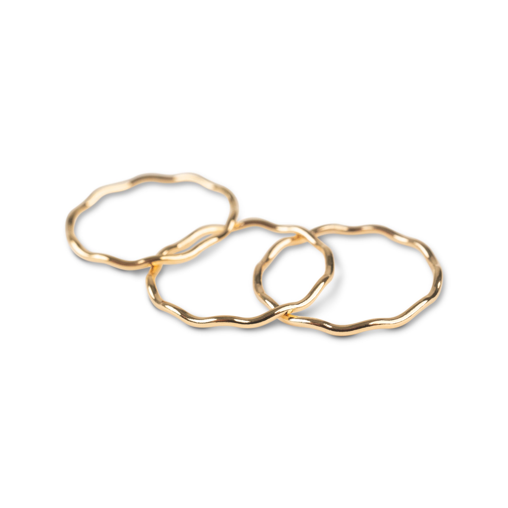 Gold Filled Wavy Ring