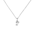 Silver Letter Necklace
