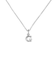 Silver Letter Necklace