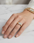 14 Marquise Pyramid Ring