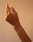 Gold Filled Lunar Bracelet