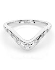 14k Juliet Chevron Band