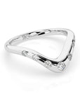 14k Juliet Chevron Band
