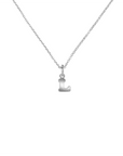 Silver Letter Necklace
