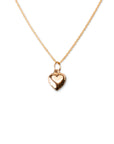 Gold Filled Puffy Heart Necklace