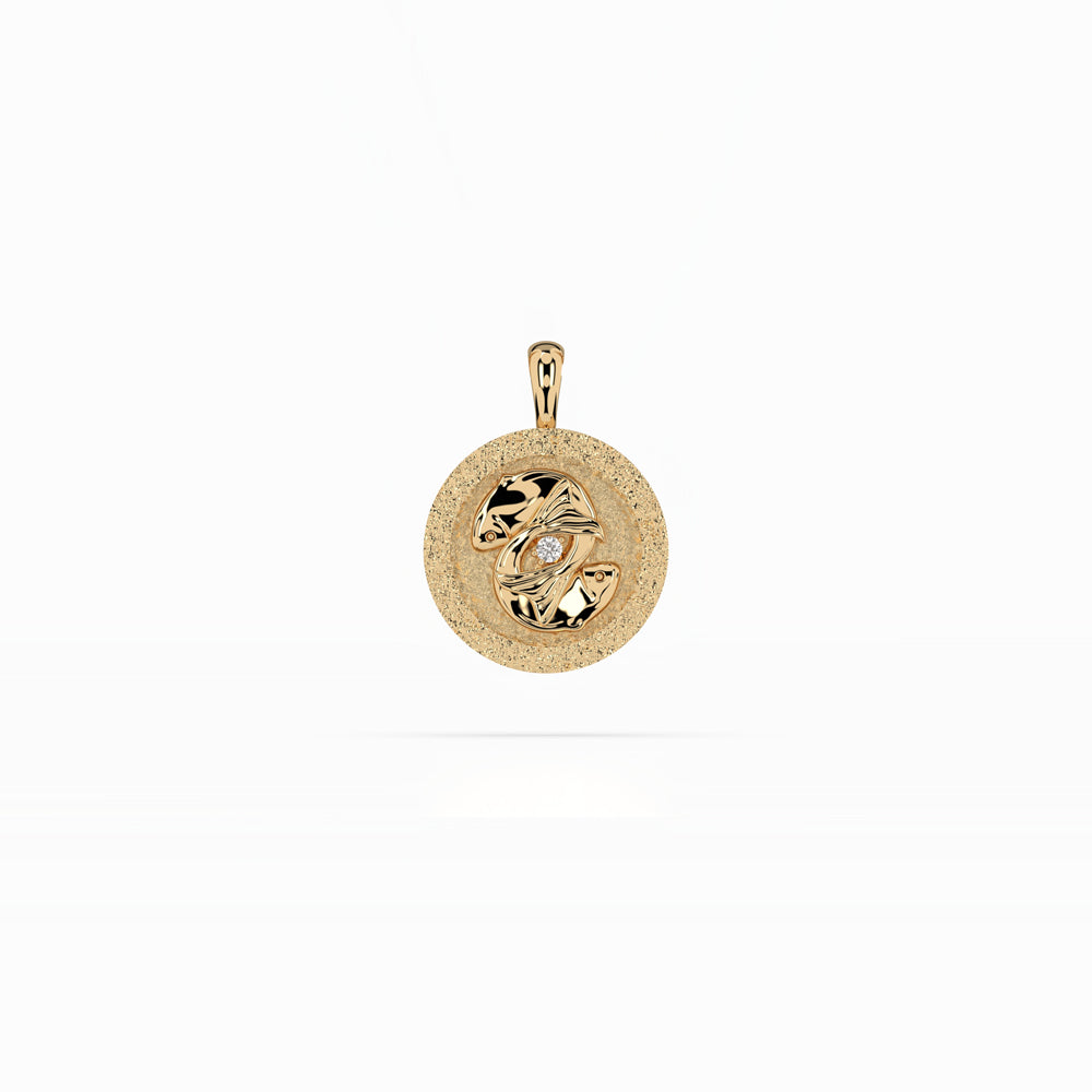 14k Zodiac Necklace