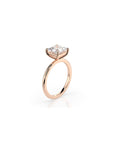 14k Princess Cut Solitaire Ring