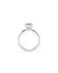 14k Radiant Solitaire Ring