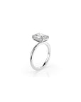 14k Radiant Solitaire Ring