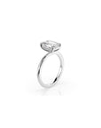 14k Emerald Cut Solitaire Ring