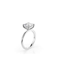 14k Princess Cut Solitaire Ring