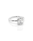 14k Cushion Cut Solitaire Ring