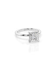 14k Princess Cut Solitaire Ring