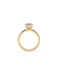 14k Radiant Solitaire Ring