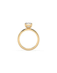 14k Emerald Cut Solitaire Ring