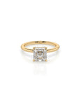 14k Ascher Solitaire Ring