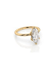 14k Marquise Cut Solitaire Ring