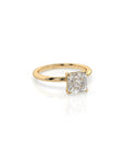 14k Ascher Solitaire Ring