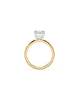 14k Ascher Solitaire Ring