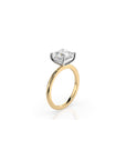14k Princess Cut Solitaire Ring