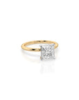 14k Princess Cut Solitaire Ring