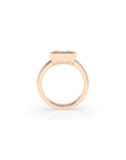 14k Elara East West Bezel Ring