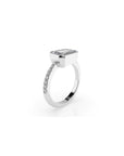 14k Elara East West Bezel Ring