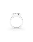 14k Marquise East West Bezel Ring