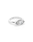14k Marquise East West Bezel Ring