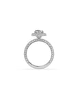 14k Marquise Triple Pave Ring