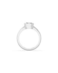 14k Cushion Bezel Ring