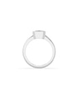 14k Emerald Bezel Ring