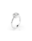 14k Ascher Bezel Ring