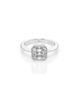 14k Ascher Bezel Ring