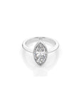 14k Marquise Bezel Ring