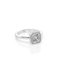 14k Ascher Bezel Ring