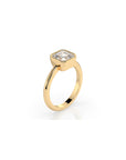 14k Ascher Bezel Ring