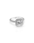 14k Ascher Triple Pave Ring