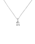 Silver Letter Necklace