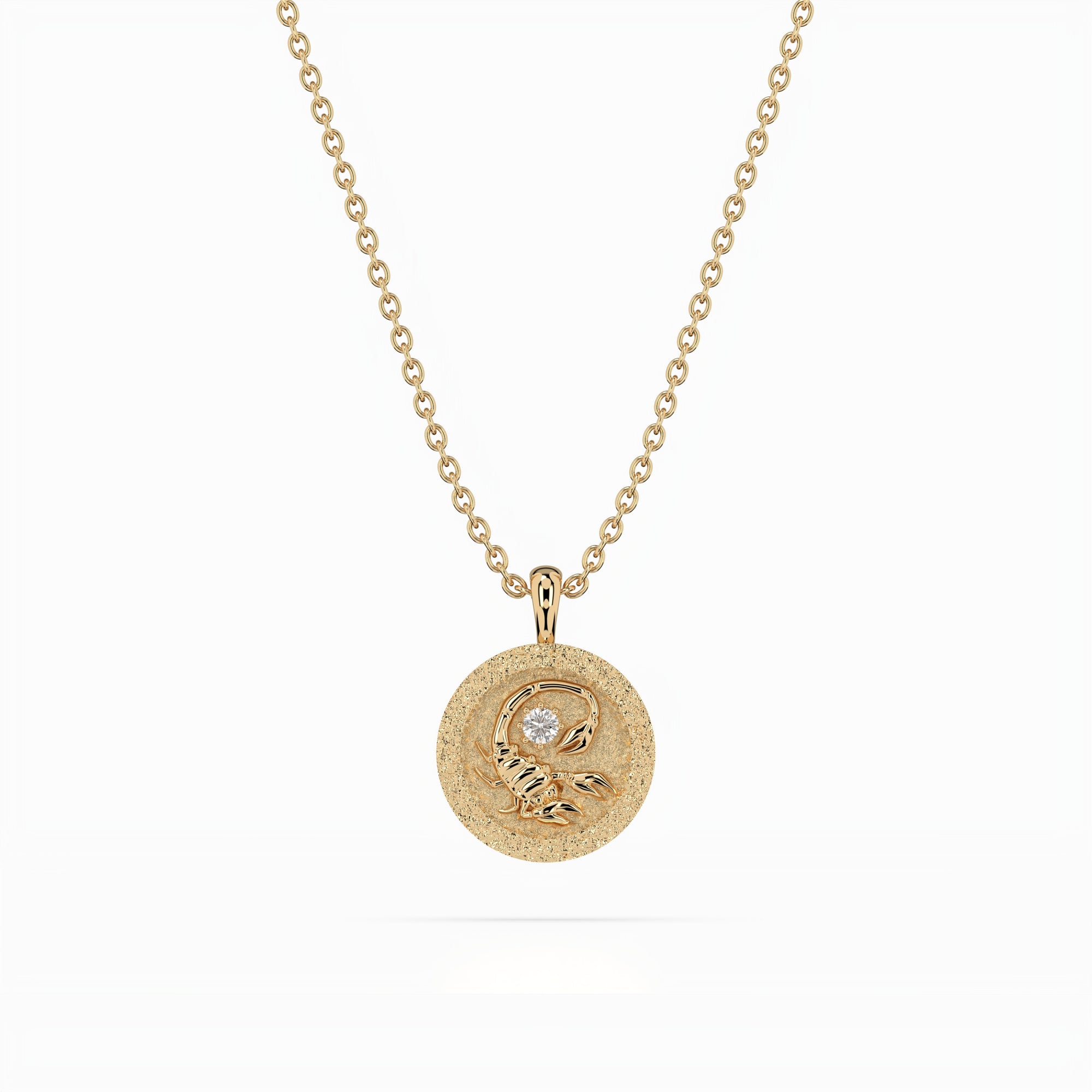 14k Zodiac Necklace
