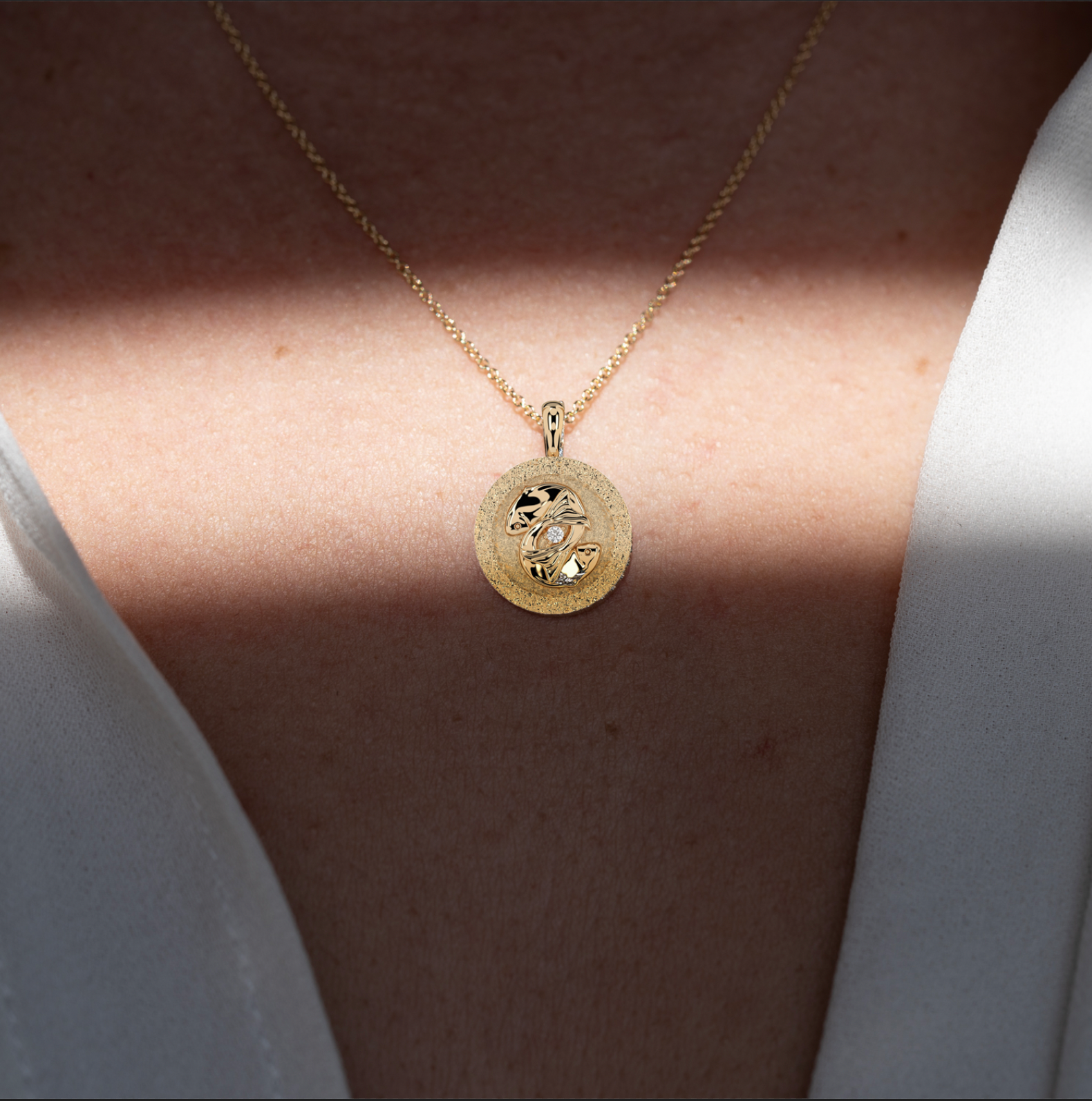 14k Zodiac Necklace