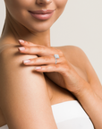 14k Ascher Solitaire Ring