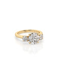 14k Round Bloom Ring