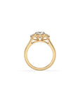14k Oval Celestial Ring