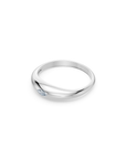 14k Little Marquise Diamond Dome Ring