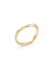 14k Curved Diamond Luna Stacker